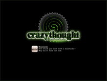 Tablet Screenshot of crazythought.com